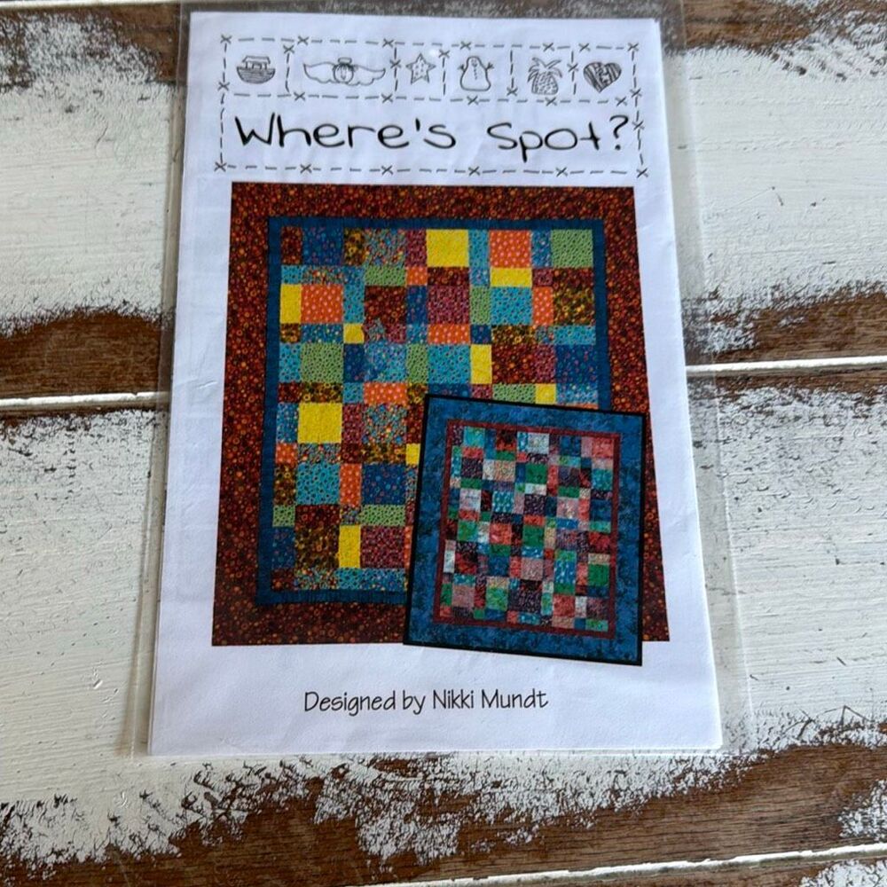 Pattern where’s spot quilt